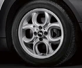 MINI Alufelge Conical Spoke 120 6,5J x 16 ET 48 Silber Vorderachse / Hinterachse