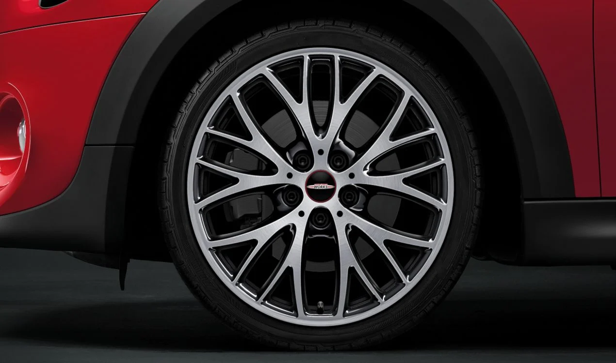 MINI Alufelge Cross Spoke 506 bicolor (schwarz / glanzgedreht) 7J x 18 ET 54 Vorderachse / Hinterachse