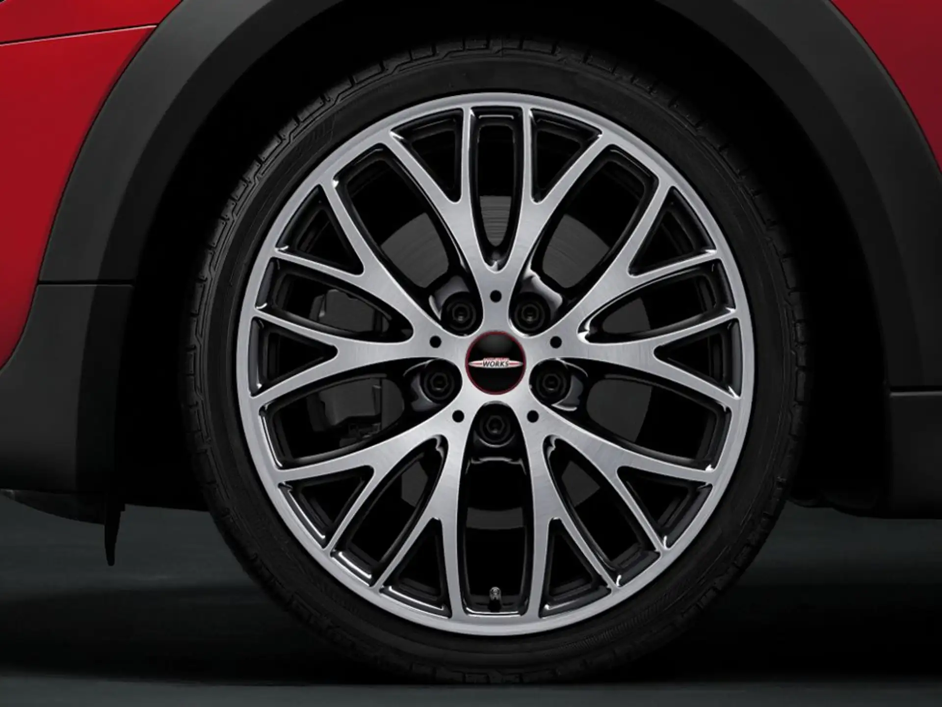 MINI Alufelge Cross Spoke 506 schwarz/glanzgedreht 7Jx18 ET54 F55/F56/F57