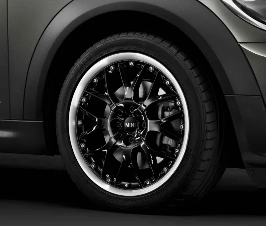MINI Alufelge Cross Spoke Composite R90 schwarz 7J x 17 ET 48 Vorderachse / Hinterachse