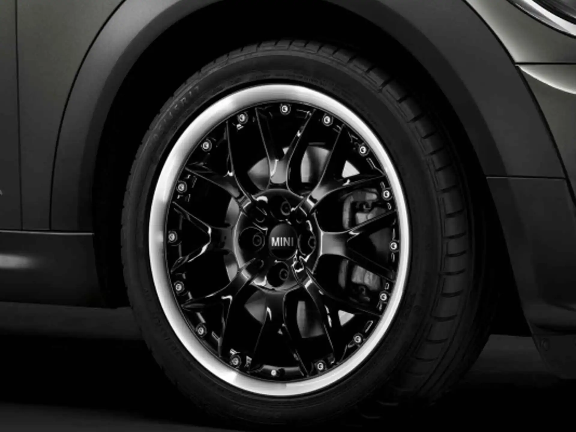 MINI Alufelge Cross Spoke Composite R90 schwarz 7J x 17 ET 48 Vorderachse / Hinterachse