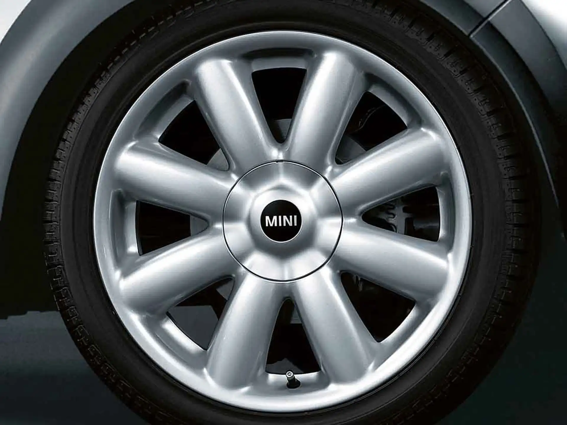 MINI Alufelge Crown Spoke 104 7J x 17 ET 48 Silber Vorderachse / Hinterachse