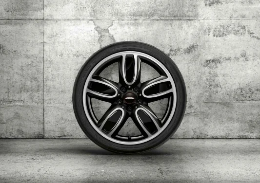 MINI Alufelge Cup Spoke 2-Tone 563 schwarz/glanzgedreht 7Jx18 ET54 F55/F56/F57