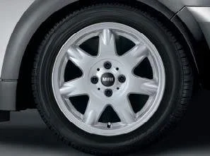 MINI Alufelge Delta Spoke 96 5,5J x 15 ET 45 Silber Vorderachse / Hinterachse