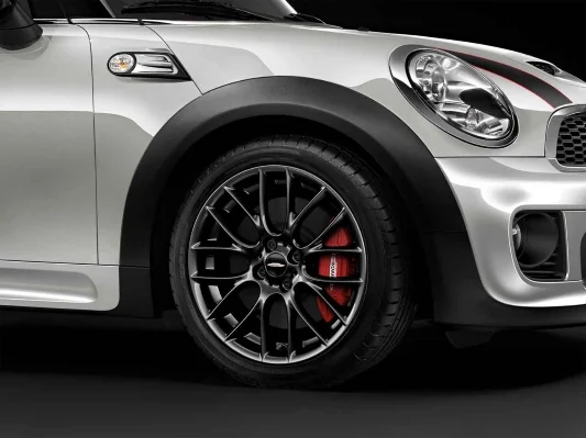 MINI Alufelge JCW Cross Spoke Challenge R112 schwarz 17 Zoll