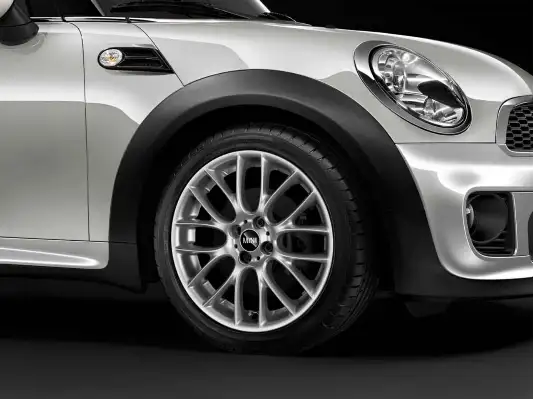 MINI Alufelge JCW Cross Spoke Challenge R112 silber 17 Zoll - MIN