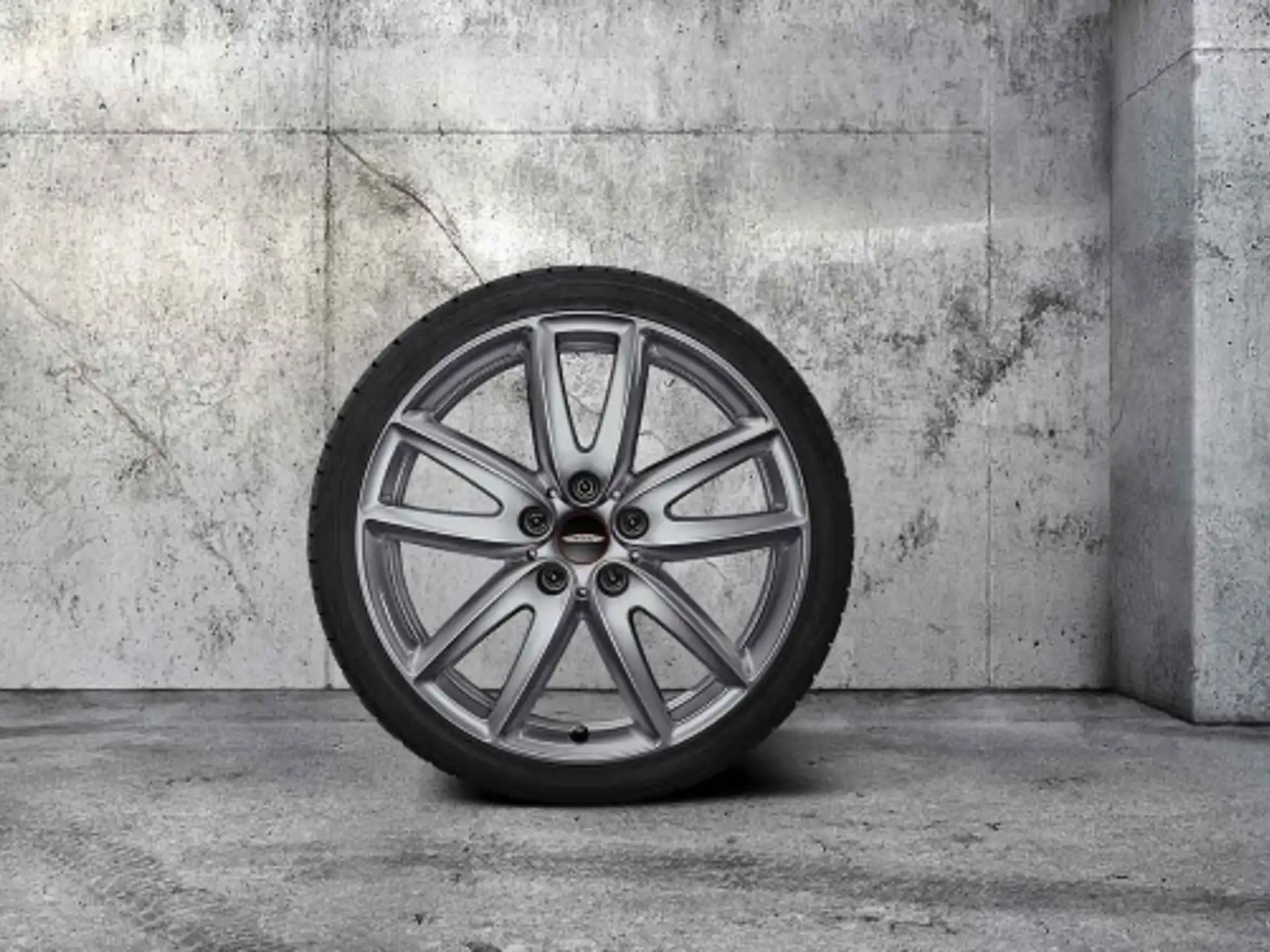 MINI Alufelge JCW Grip Spoke 520 brightsilver 8Jx18 ET57 F54 Vorderachse/Hinterachse