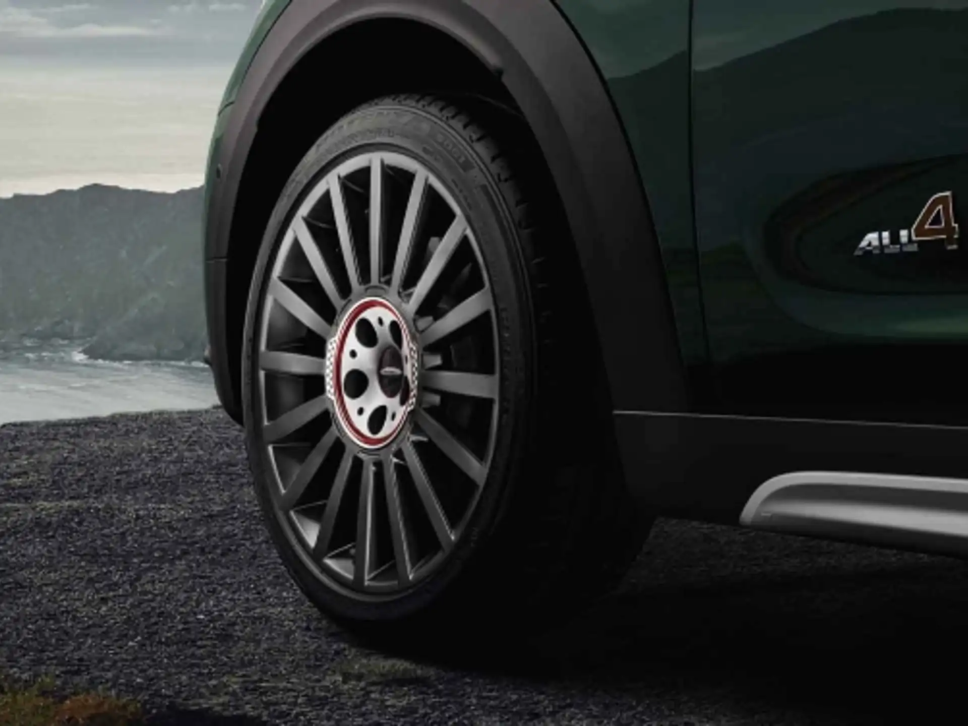 MINI Alufelge JCW Rallye Spoke 536 bicolor (orbitgrey / glanzgedreht) flow forming 8J x 19 ET 47 Vorderachse / Hinterachse