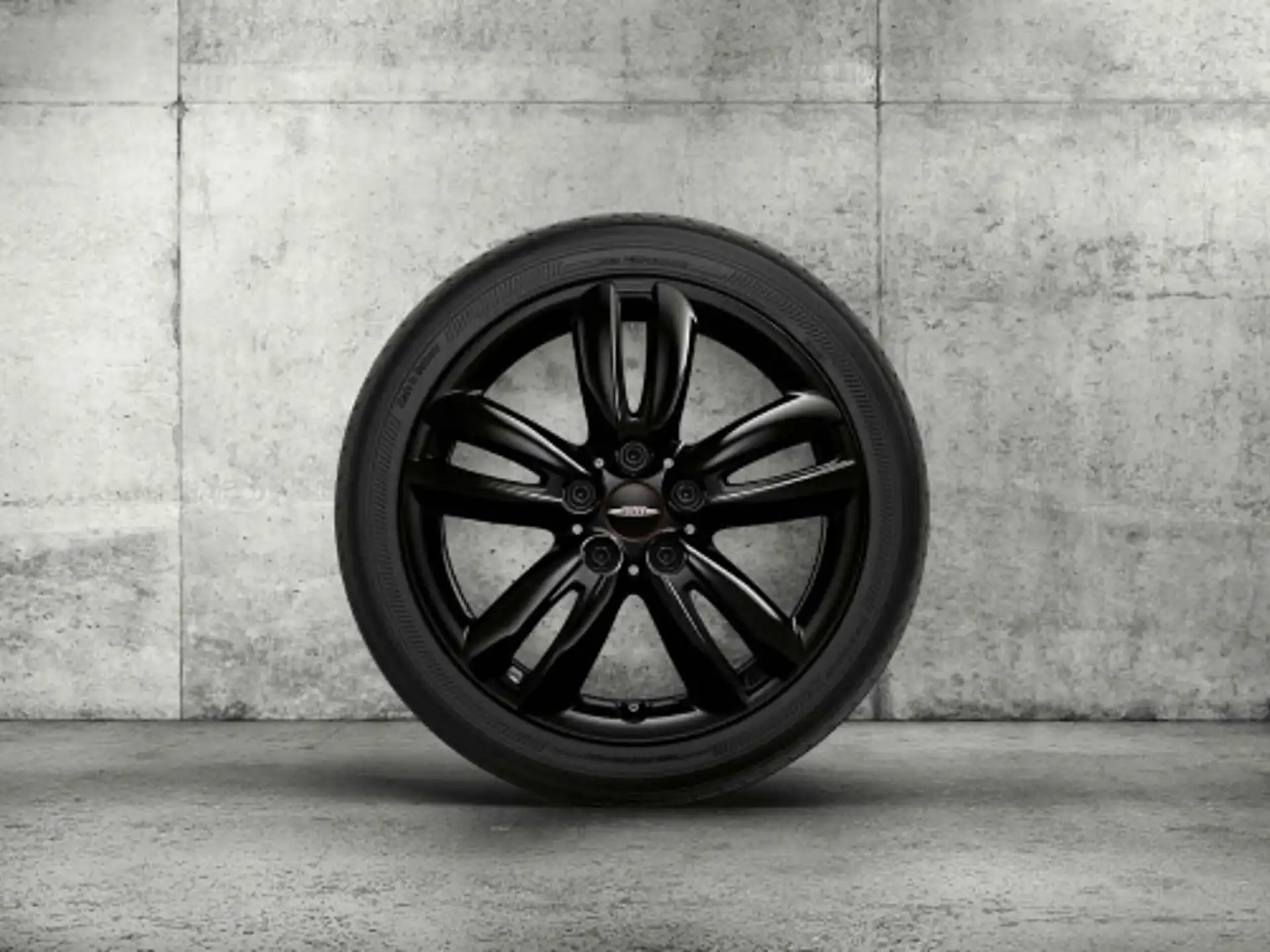 MINI Alufelge JCW Track Spoke 501 schwarz 7J x 17 ET 54 Vorderachse / Hinterachse