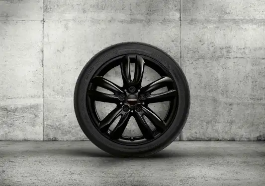 MINI Alufelge JCW Track Spoke 501 schwarz 7J x 17 ET 54 Vorderach