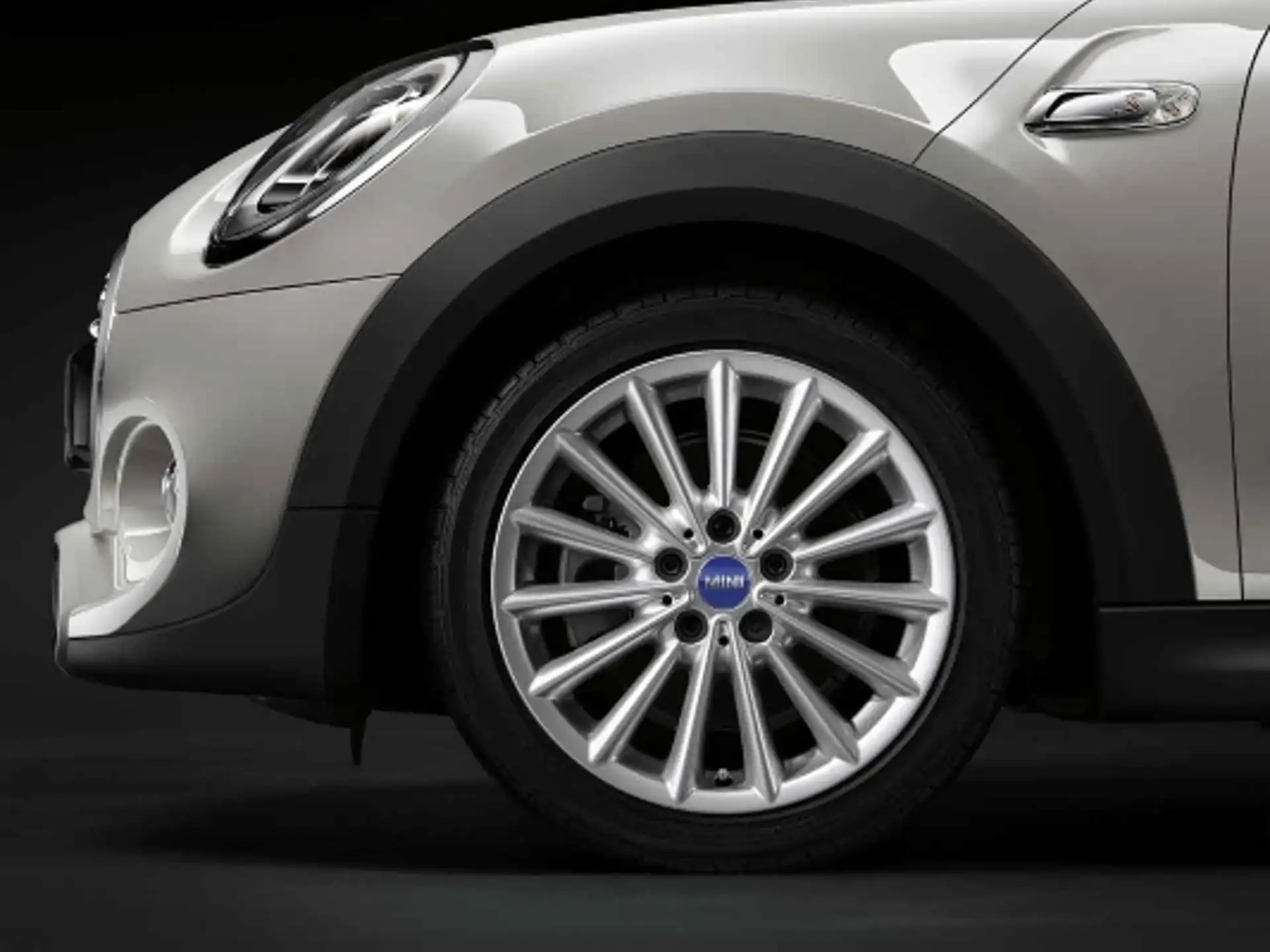 MINI Alufelge Multi Spoke 505 silber 7J x 17 ET 54 Vorderachse / Hinterachse