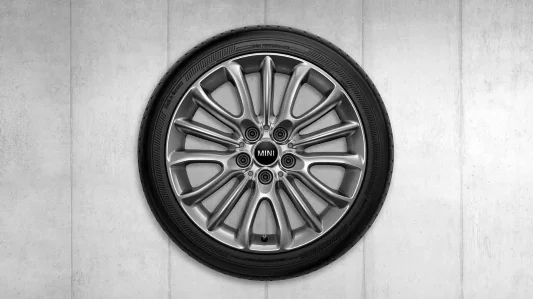 MINI Alufelge Net Spoke 519 brightsilver 7,5Jx17 ET54 F54 Vorderachse/Hinterachse
