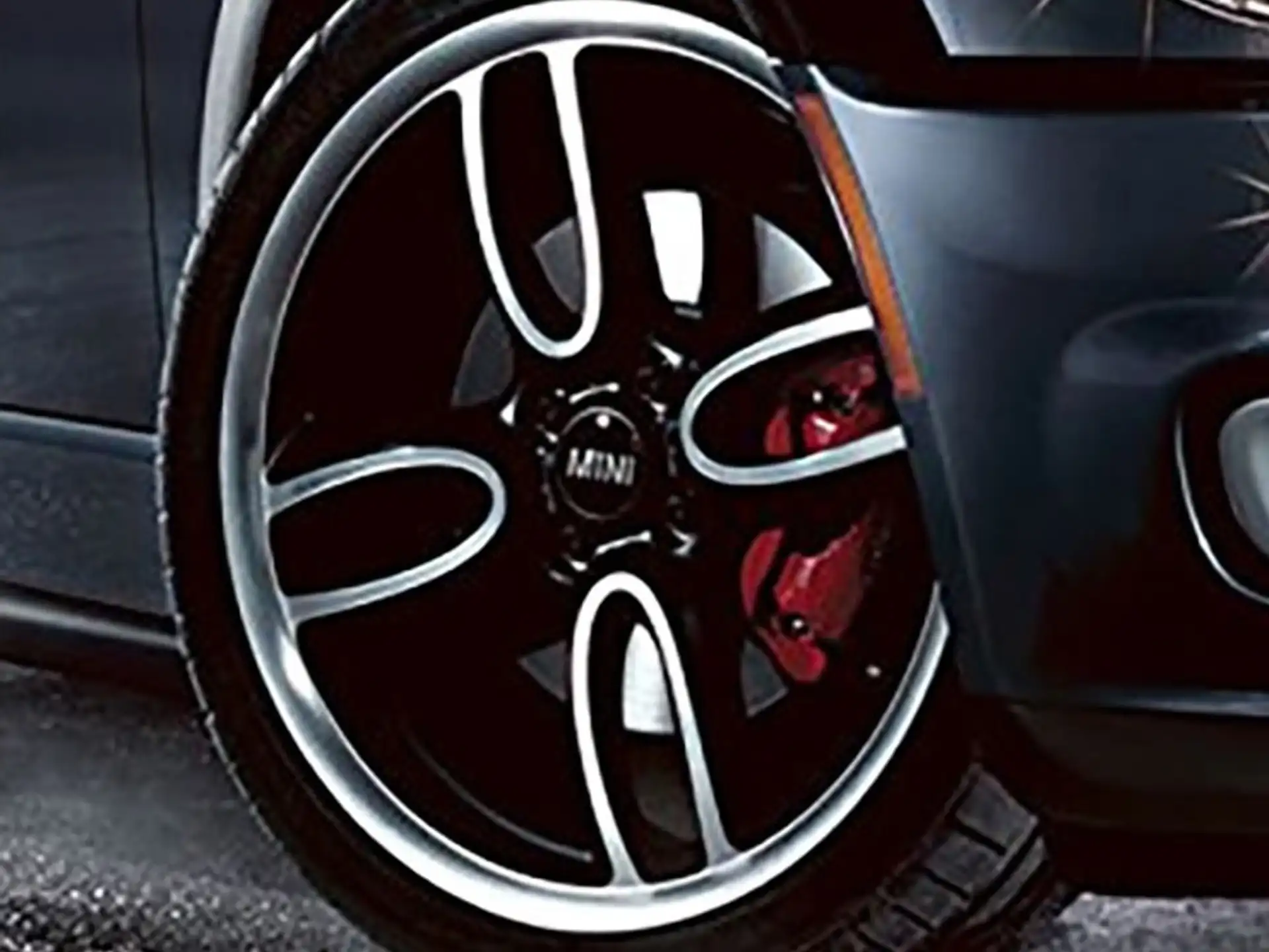 MINI Alufelge R107 GP 7J x 18 ET 52 glanzgedreht Vorderachse / Hinterachse