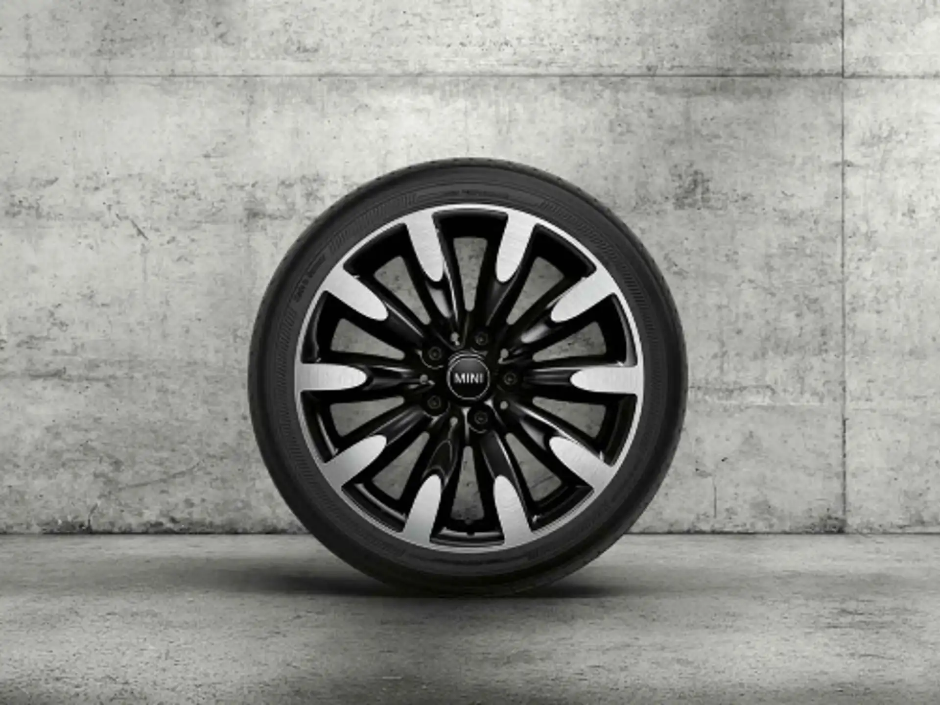 MINI Alufelge Roulette Spoke 502 jet black uni 7Jx17 ET54 F55/F56/F57