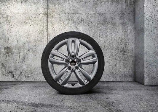 MINI Alufelge Track Spoke 562 silber 7J x 17 ET 54 Vorderachse / Hinterachse