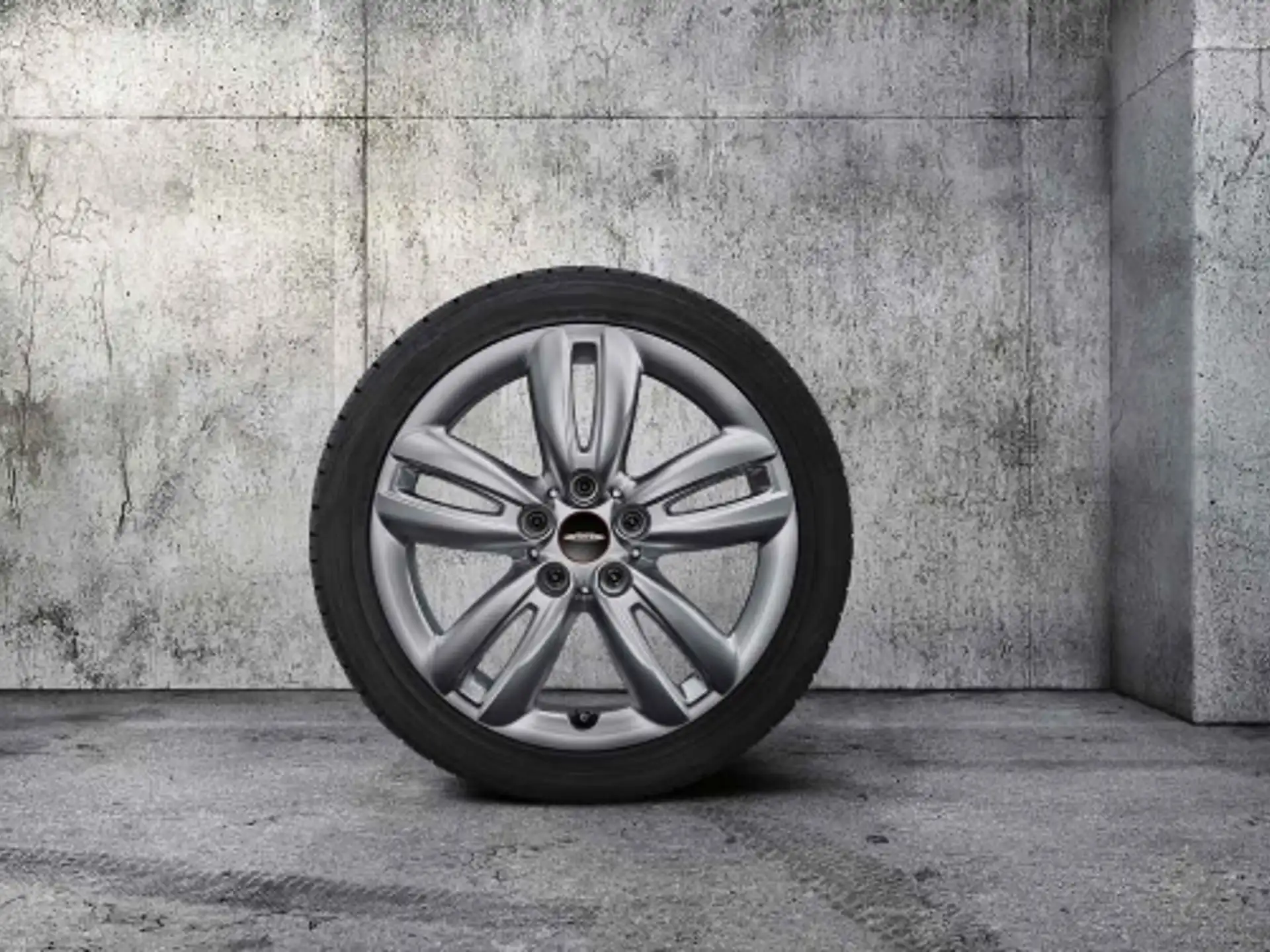 MINI Alufelge Track Spoke 562 silber 7J x 17 ET 54 Vorderachse / Hinterachse