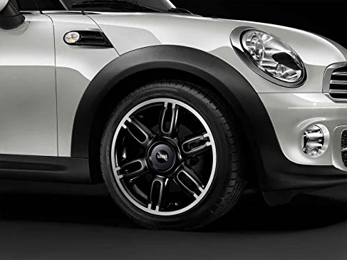 MINI Alufelge Twin Spoke 128 7J x 17 ET 48 Schwarz Vorderachse / Hinterachse