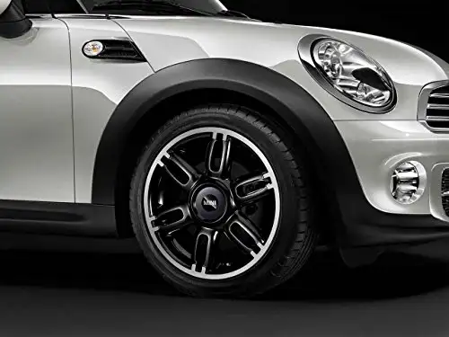 MINI Alufelge Twin Spoke 128 7J x 17 ET 48 Schwarz Vorderachse /