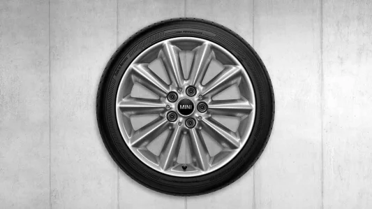 MINI Alufelge Vent Spoke 518 brightsilver 7,5Jx17 ET54 F54 Vorderachse/Hinterachse
