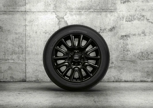 MINI Alufelge Victory Spoke 495 schwarz 6,5J x 16 ET 54 Vorderachse / Hinterachse
