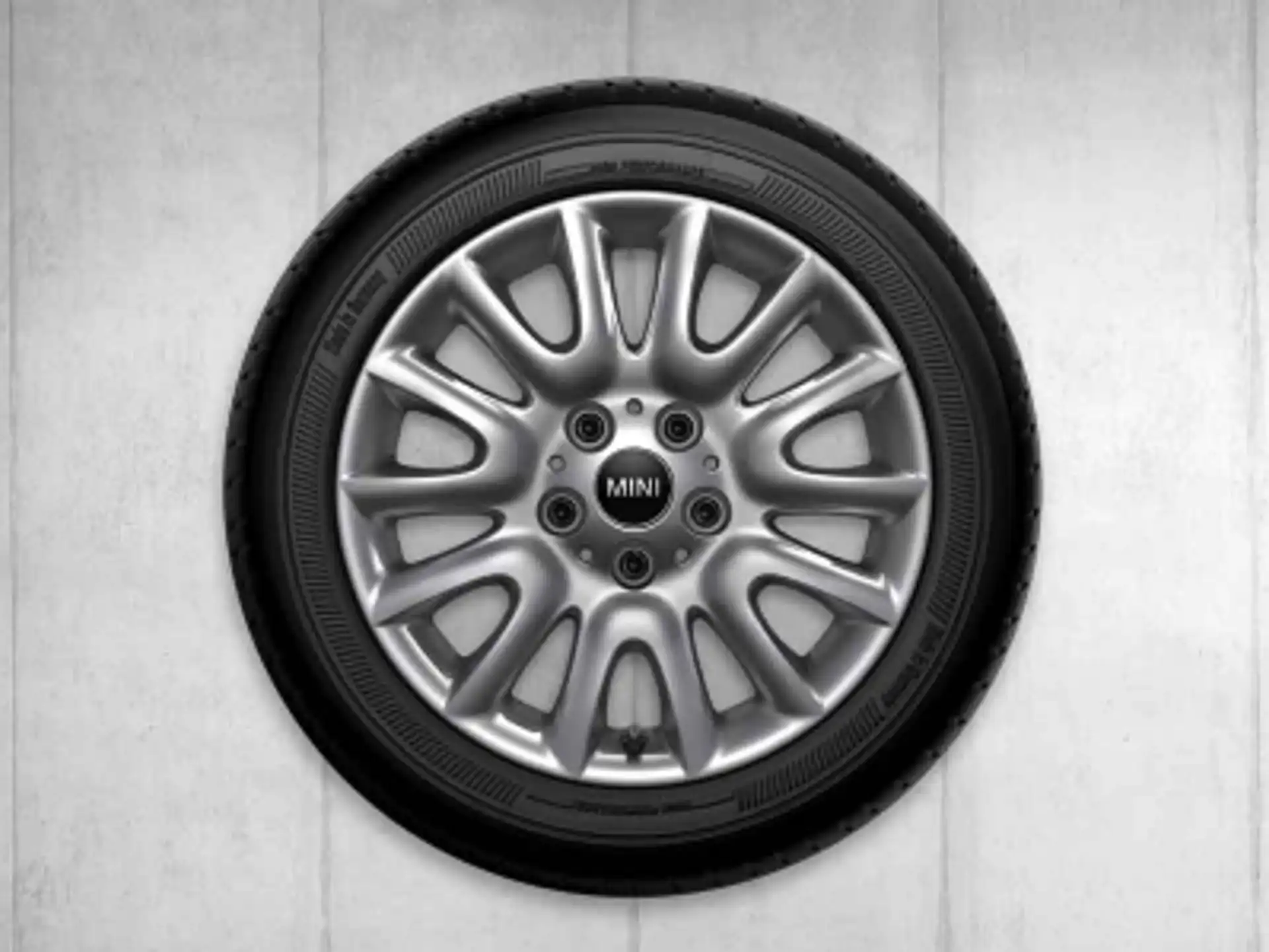 MINI Alufelge Victory Spoke 495 silber 6,5J x 16 ET 54 Vorderachse / Hinterachse