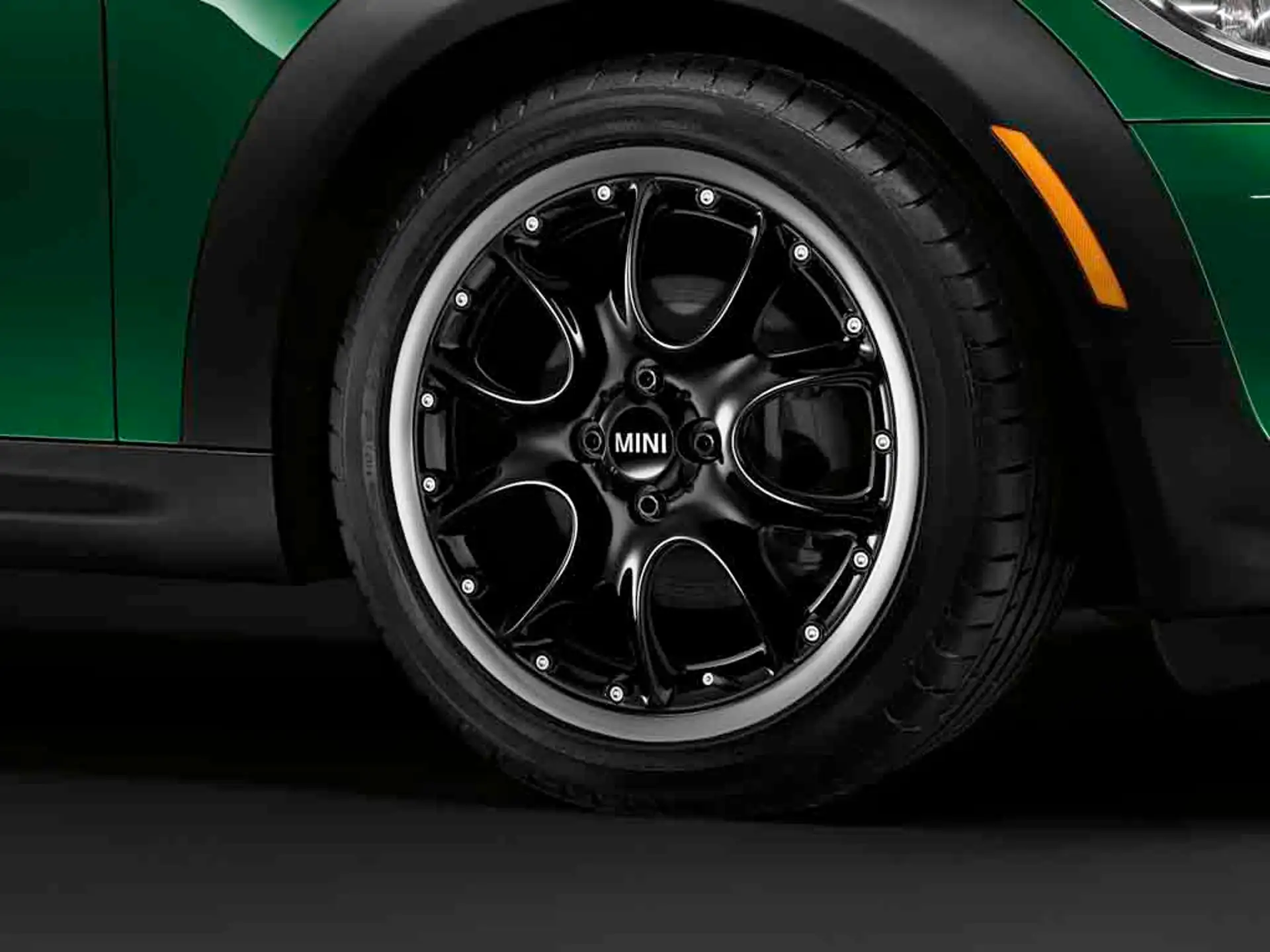 MINI Alufelge Web Spoke Composite 98 7J x 17 ET 48 Schwarz Vorderachse / Hinterachse