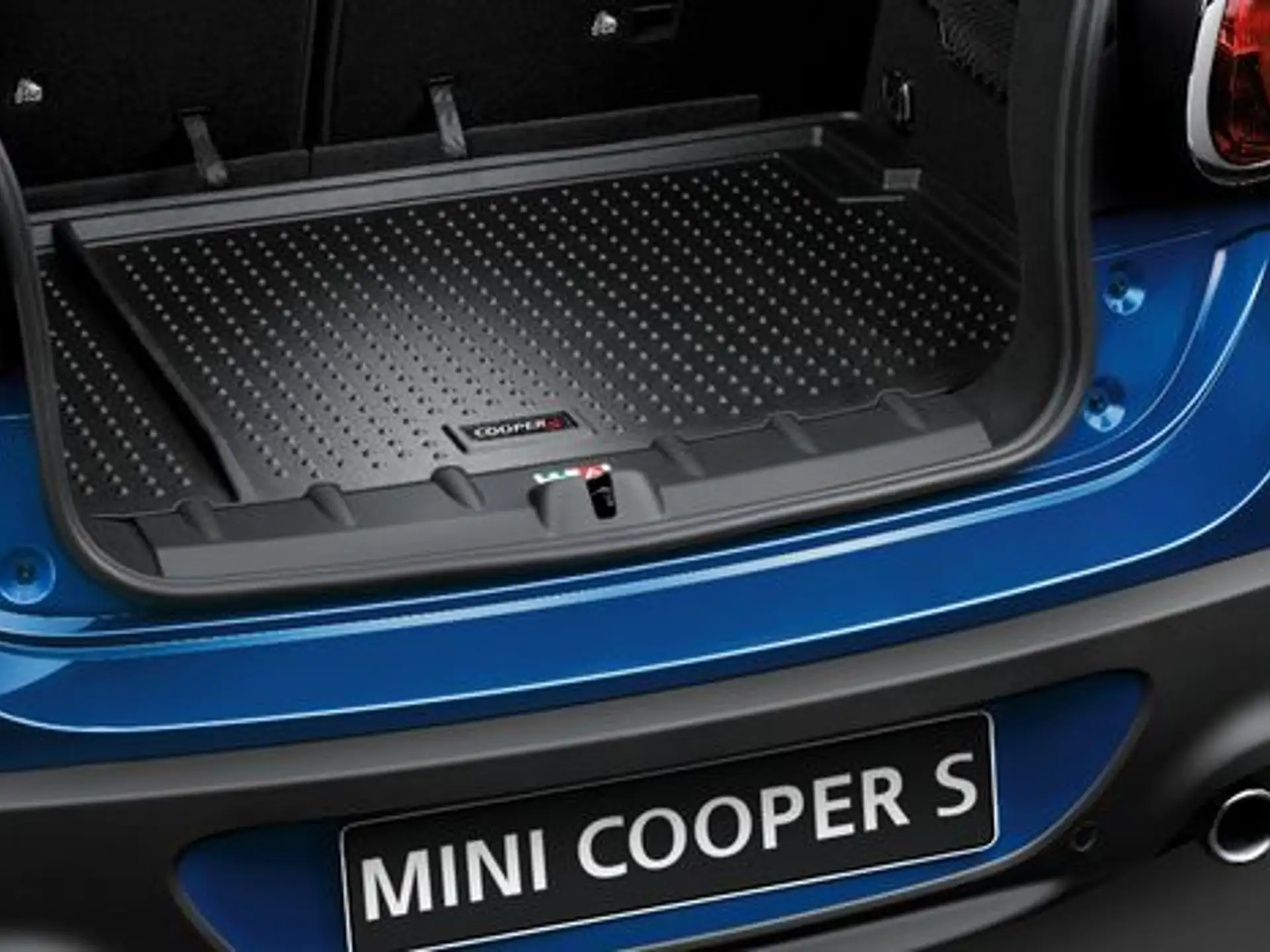 MINI Gepäckraumformmatte Cooper-S-Logo
