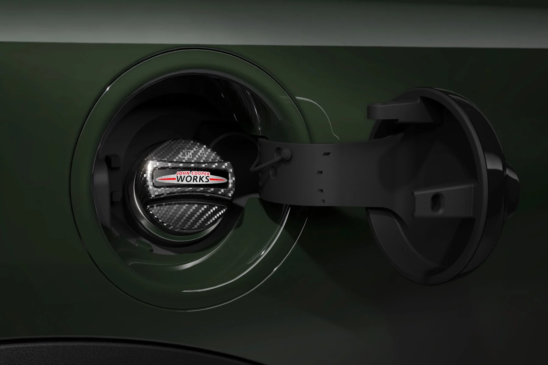 MINI JCW Tankverschlusskappe Carbon