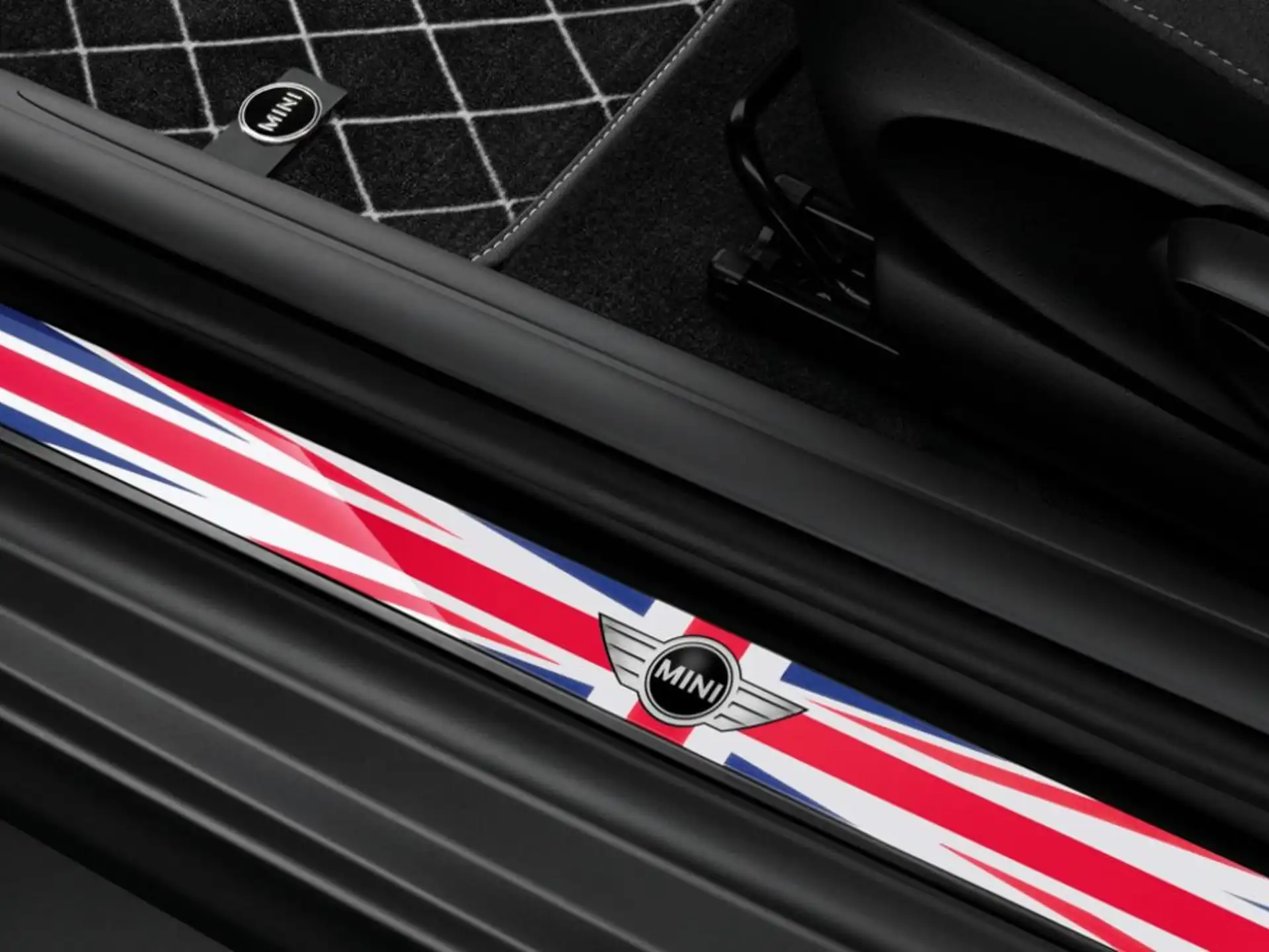 MINI LED-Einstiegsleisten Union Jack