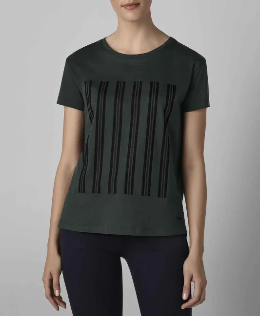 MINI JCW Stripes T-Shirt Damen racing green