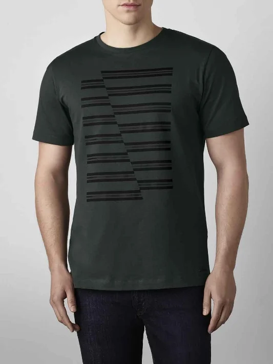 MINI JCW Stripes T-Shirt Herren racing green