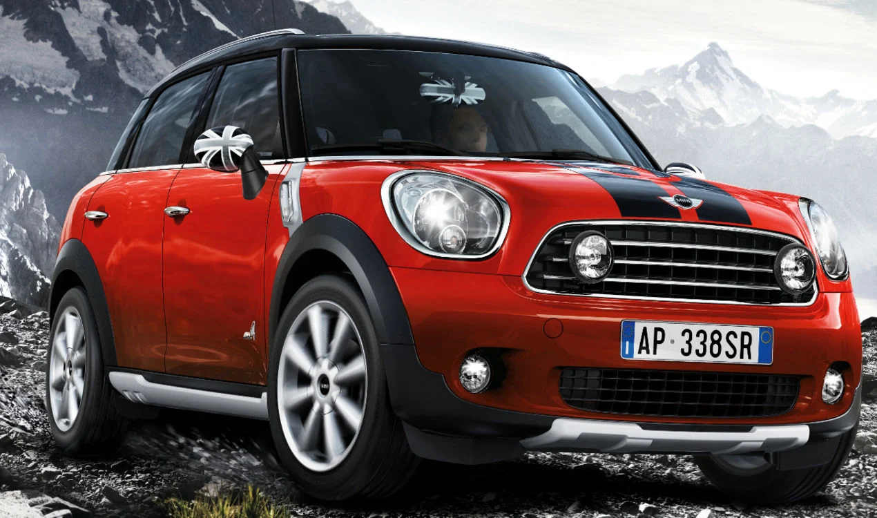 MINI Satz Dekorstreifen Bodykit Schwarz R60
