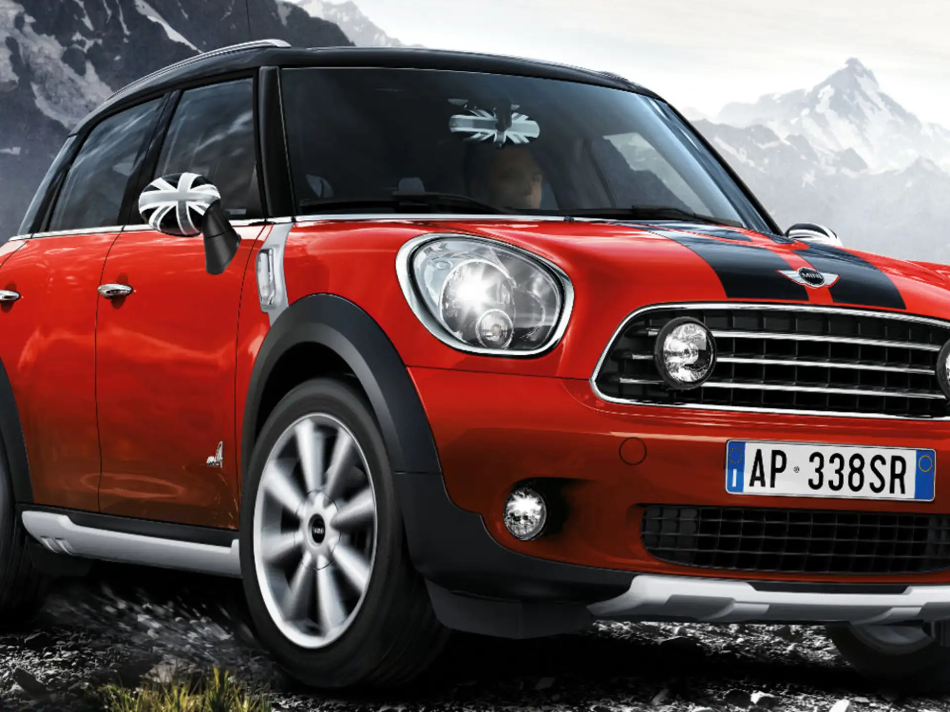 MINI Satz Dekorstreifen Bodykit Schwarz