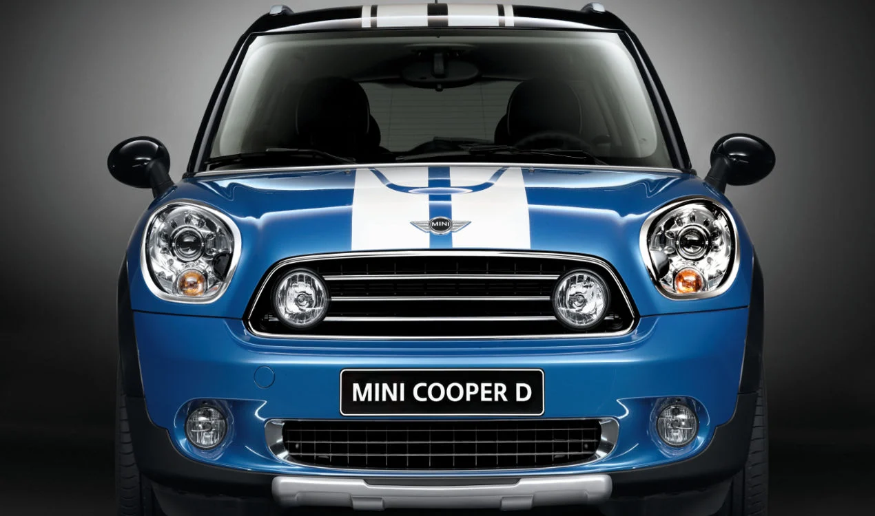 MINI Satz Dekorstreifen Bodykit Weiß R60