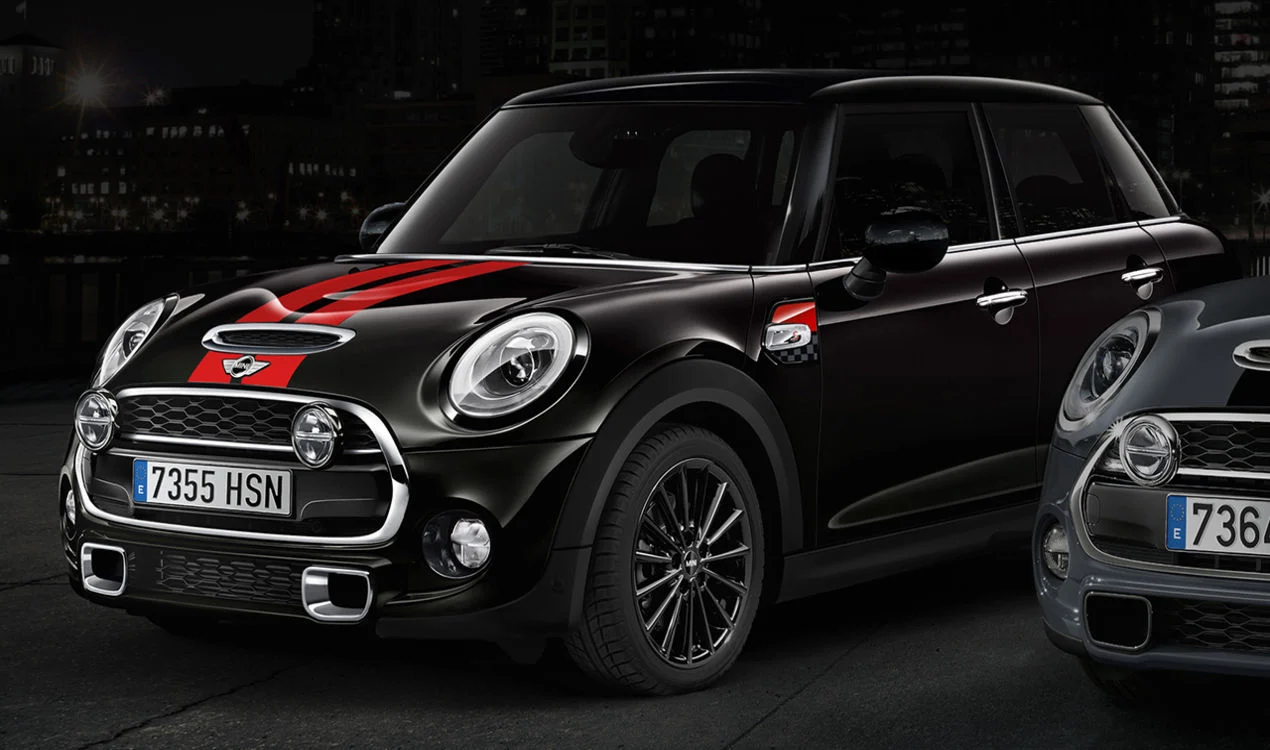 MINI Satz Sportstreifen Bodykit rot F56