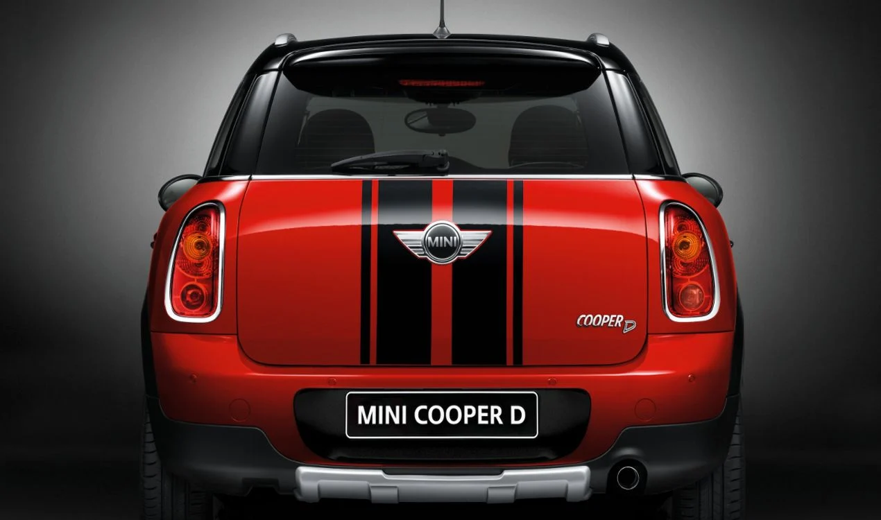 MINI Satz Sportstreifen Bodykit schwarz F56 F57