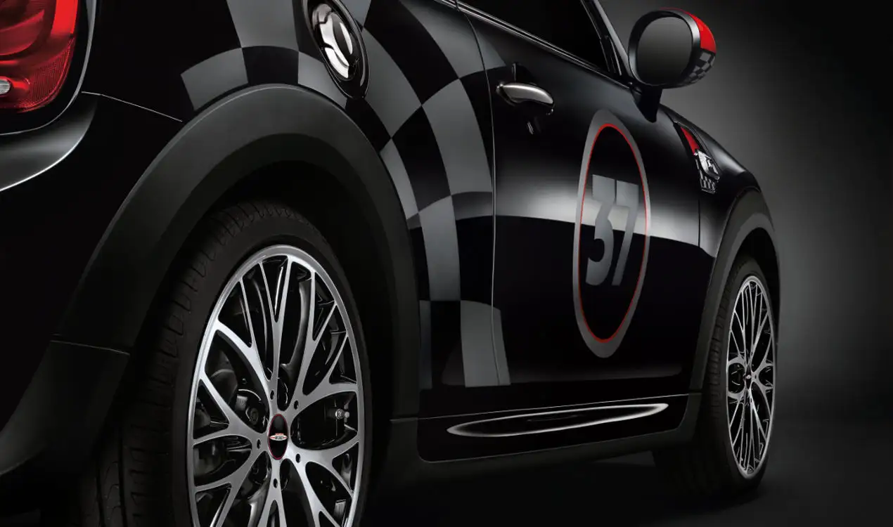 MINI Seitenfolierung John Cooper Works Pro Grau - F55