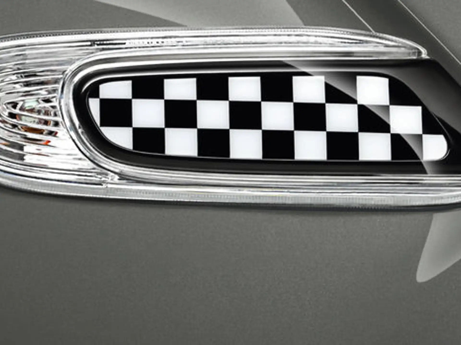 MINI Zierblendenset mit Pad Checkered Flag