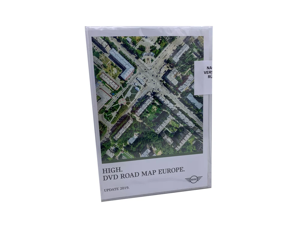 MINI Update DVD Road Map Europe High 2019