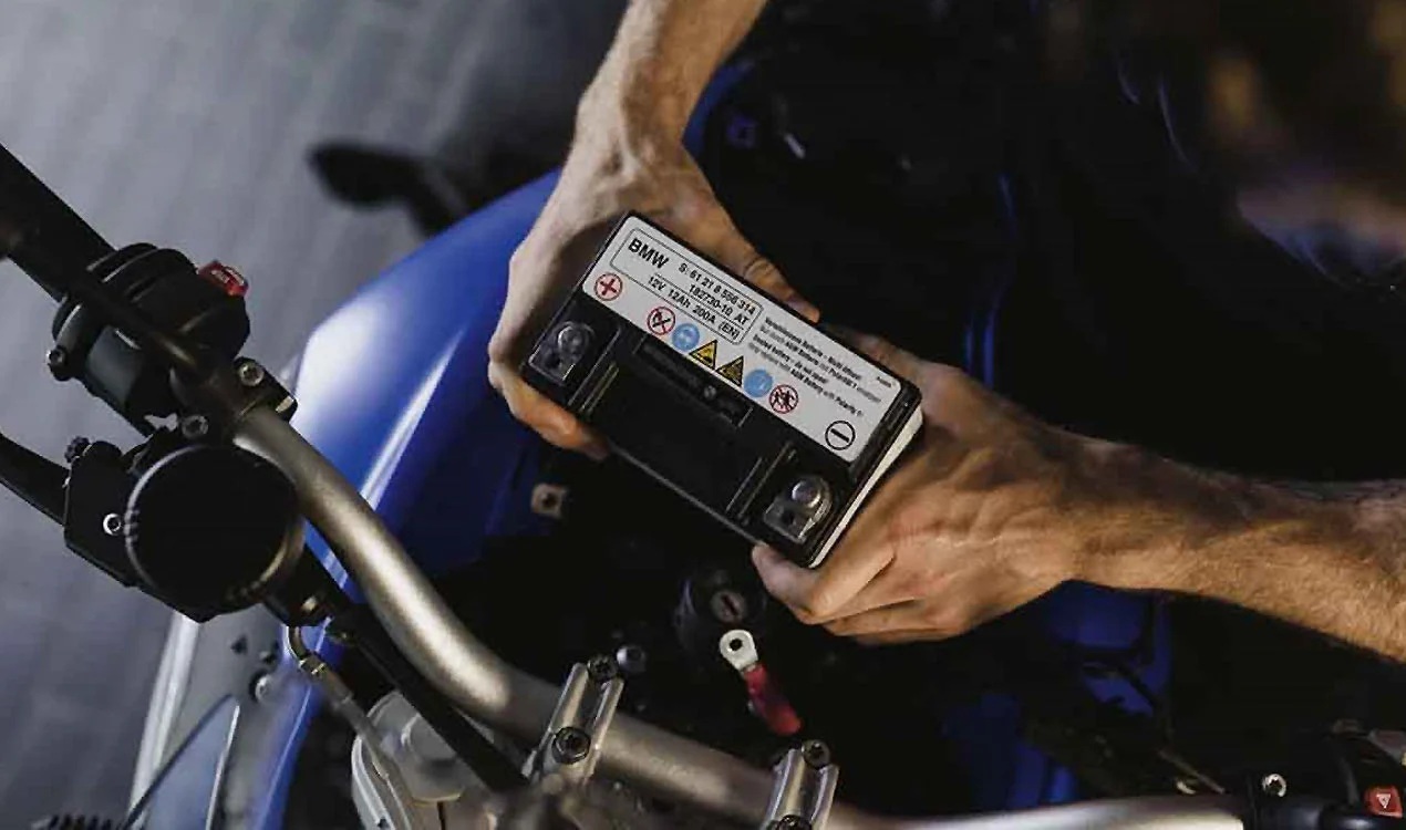 BMW Motorrad AGM-Batterie 12V 12Ah 120A (EXIDE LTX14) K50 K51