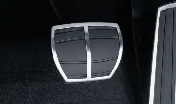 BMW Pedalüberzug mit Edelstahleinlage E70 E71 E81 E83 E87 E90 E91