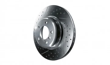 BMW Bremsscheibe belüftet angelocht hinten 1er E81 E87 3er E90 E91 E92 E93