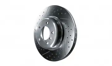 BMW Bremsscheibe belüftet angelocht hinten 1er E81 E87 3er E90 E9