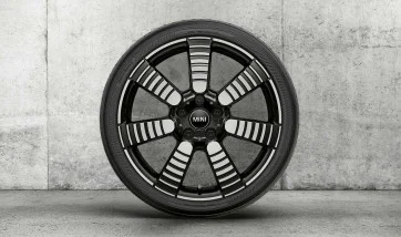 MINI Alufelge Pulse Spoke 900 jet black uni/glanzgedreht 7Jx18 ET54 F55/F56/F57