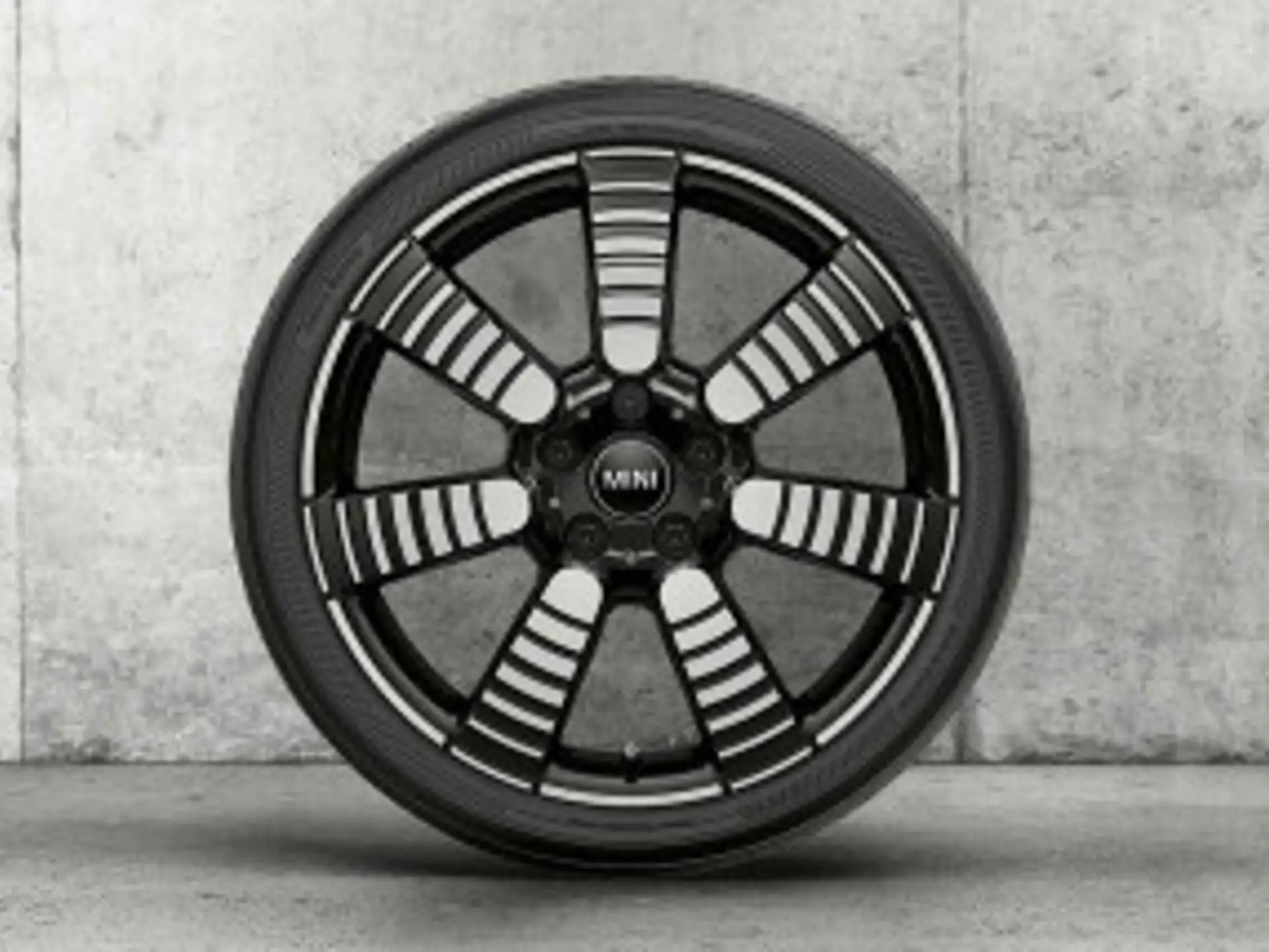MINI Alufelge Pulse Spoke 900 jet black uni/glanzgedreht 7Jx18 ET54 F55/F56/F57
