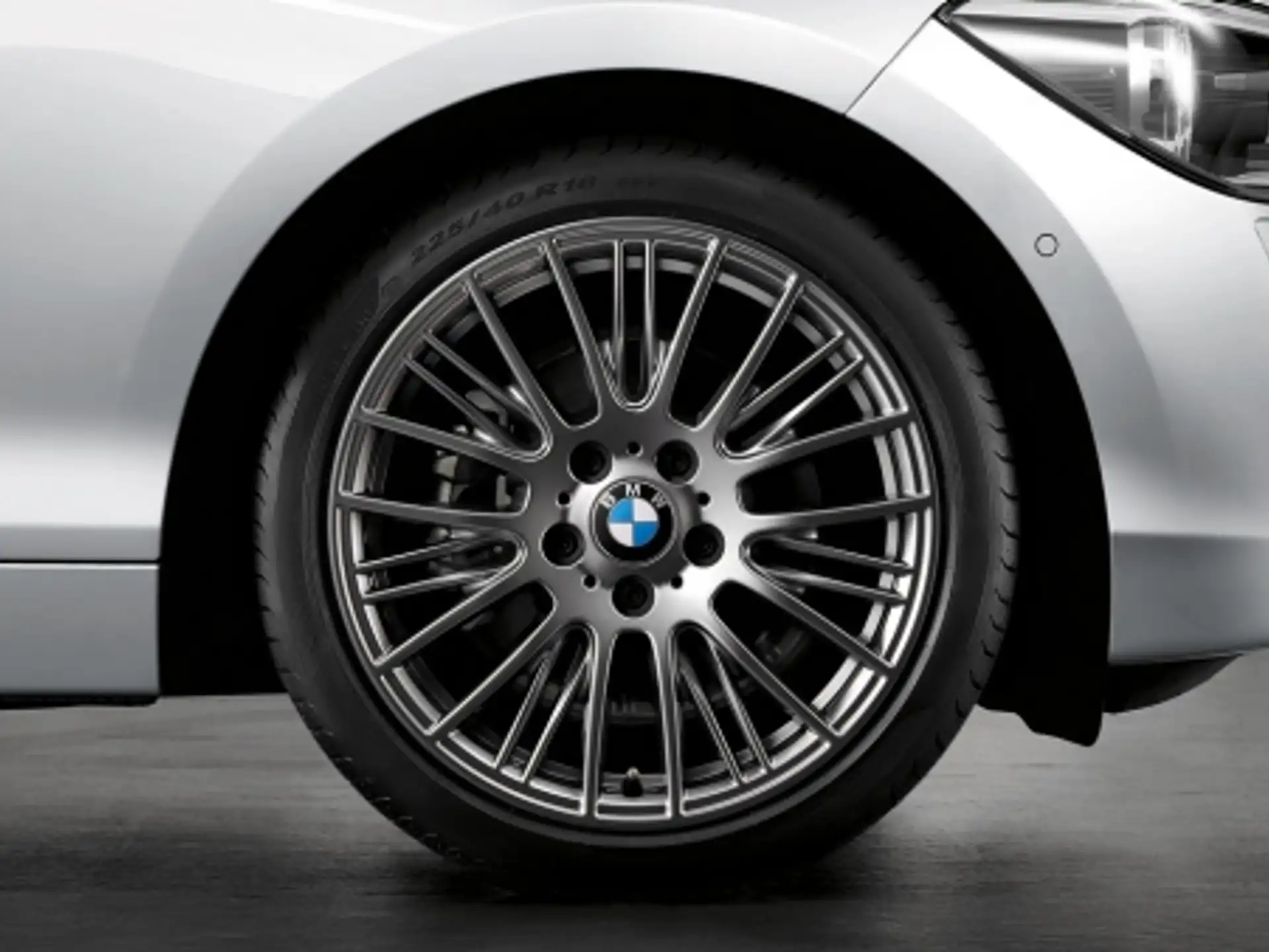 BMW Alufelge Radialspeiche 388 ferricgrey 7,5Jx18 ET45 1er F20/F21 2er F22/F23