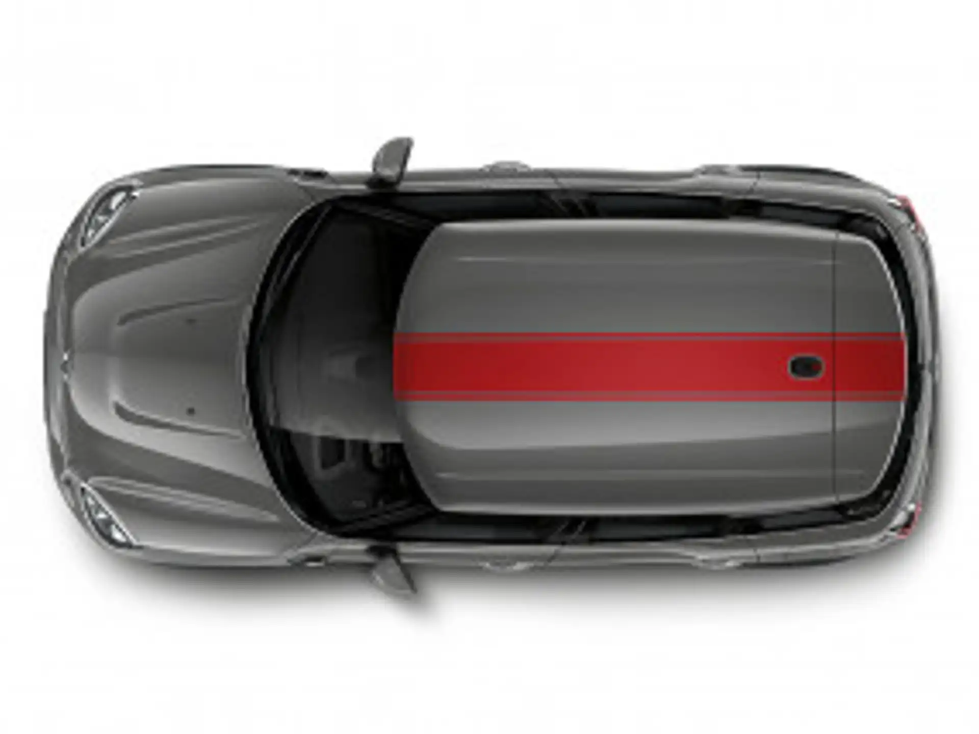 MINI Satz Sportstripes Roofkit rot F60 F60N