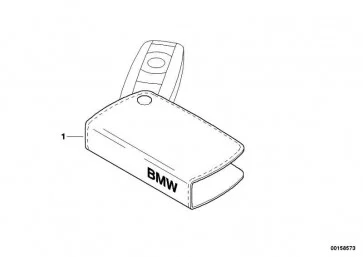 BMW Schlüsseletui E60 E61 E70 E71 E72 E81 E82 E83 E84 E87 E88 E90 E91 E92 E93 -3