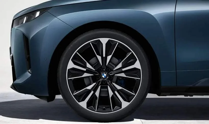 BMW Alufelge Aerodynamik 1028I bicolor (jet black uni/hochglanzpoliert) 9,5Jx23 ET37 iX I20