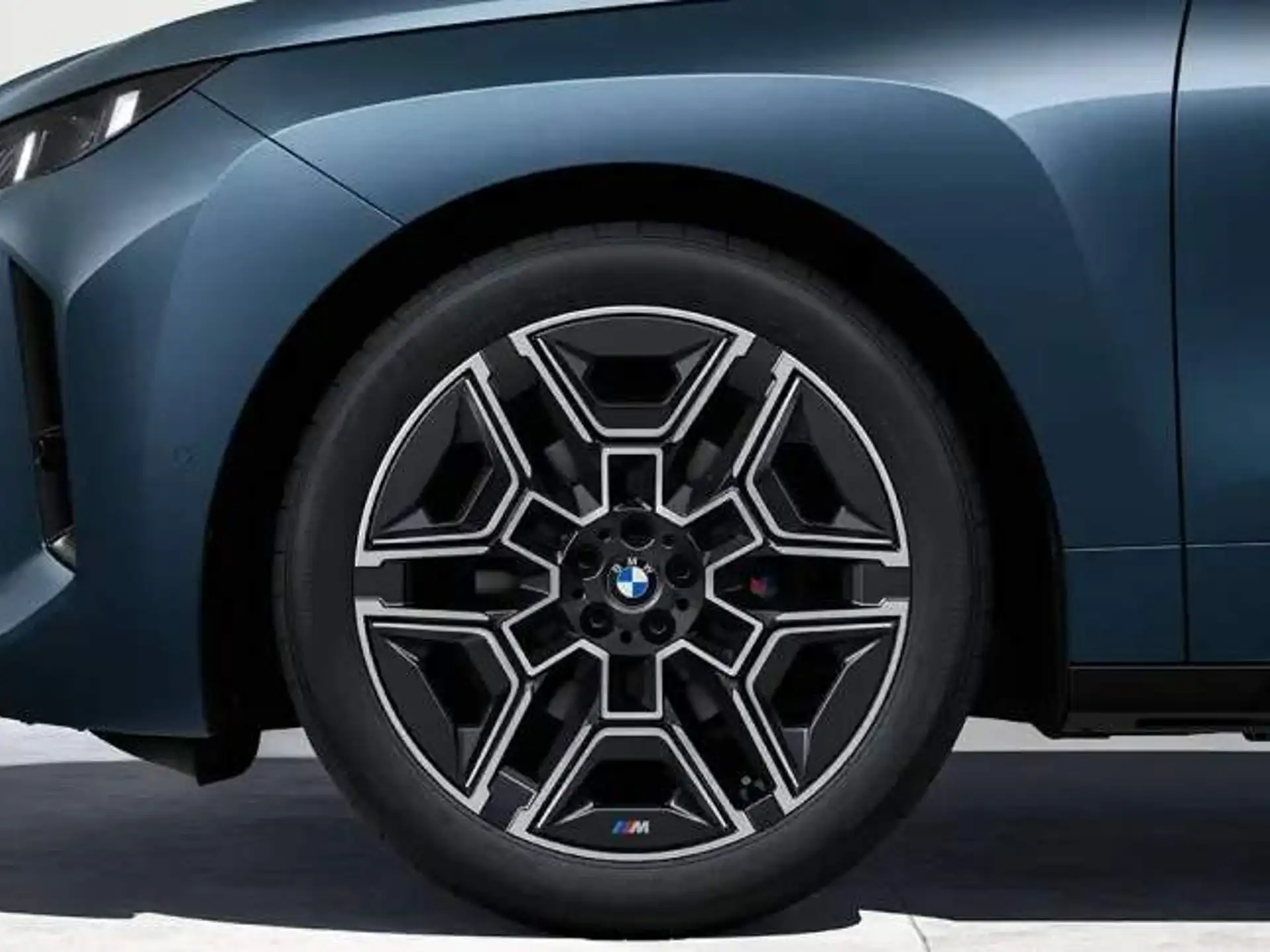 BMW Alufelge M Aerodynamik 1025 bicolor (midnight grey/hochglanzpoliert) 9,5Jx22 ET37 iX I20